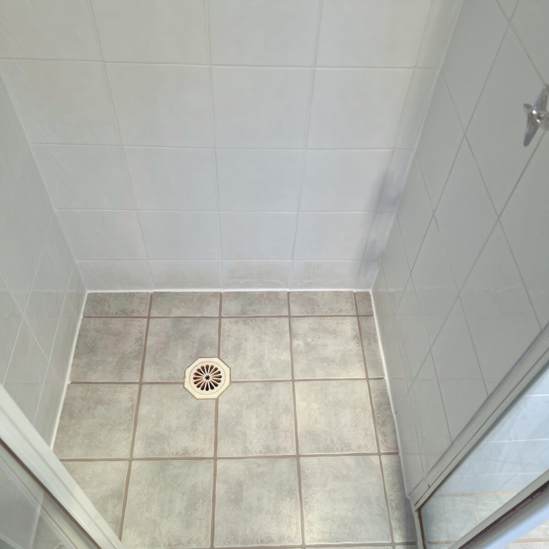 Shower Recess 6 After Regrout