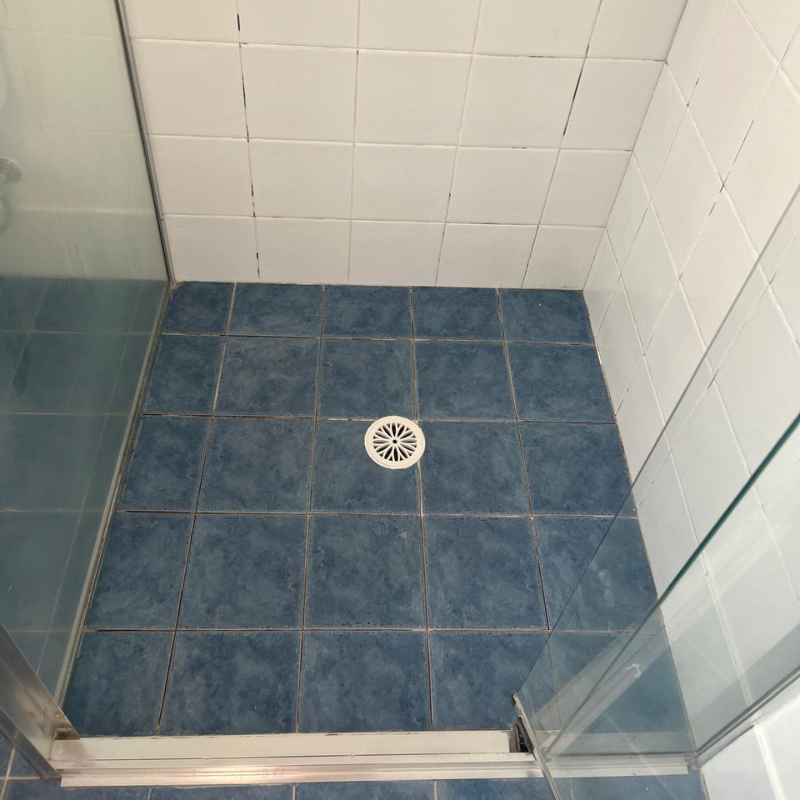 Shower Recess 2 Before Regrout