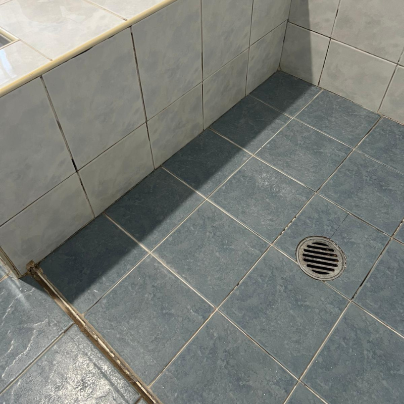Shower Recess 3 Before Regrout